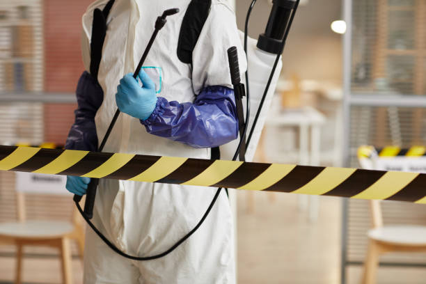 Professional Biohazard Cleanup technician working in Haverford, PA